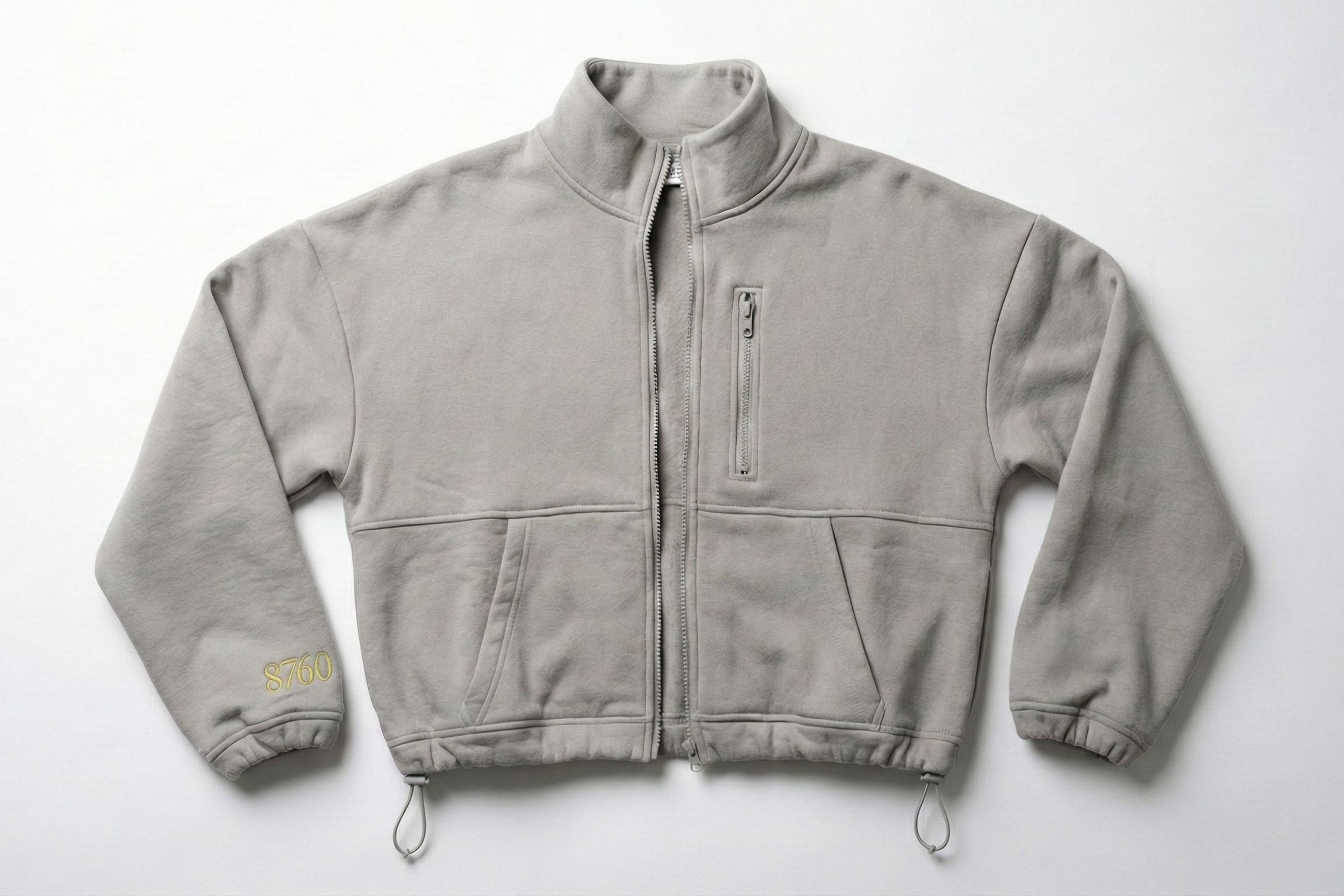 Organic Cotton Jacket in Cloud on a white background